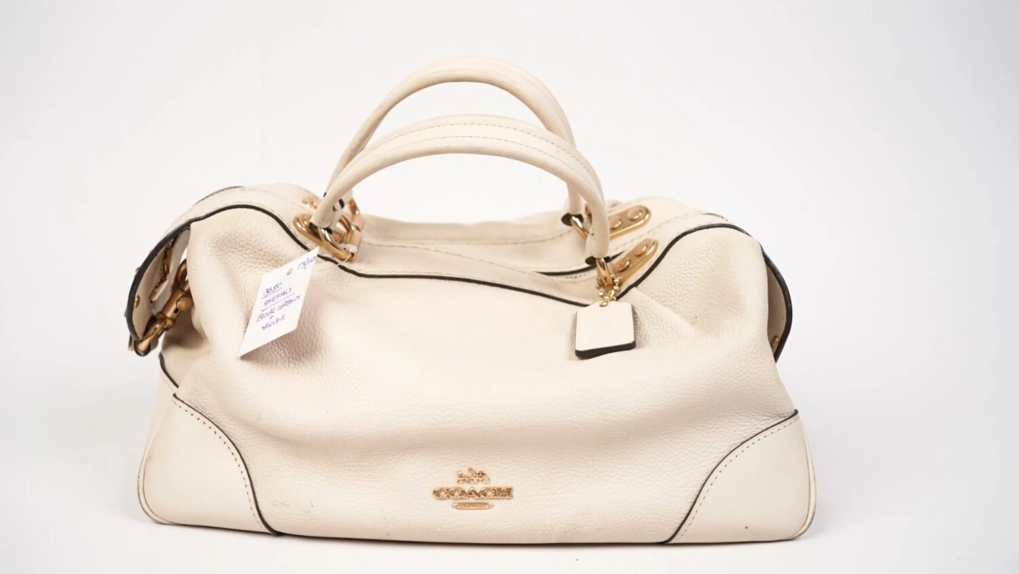 After Coach bag colour transformation vibrant new tone with smooth, even pigment finish