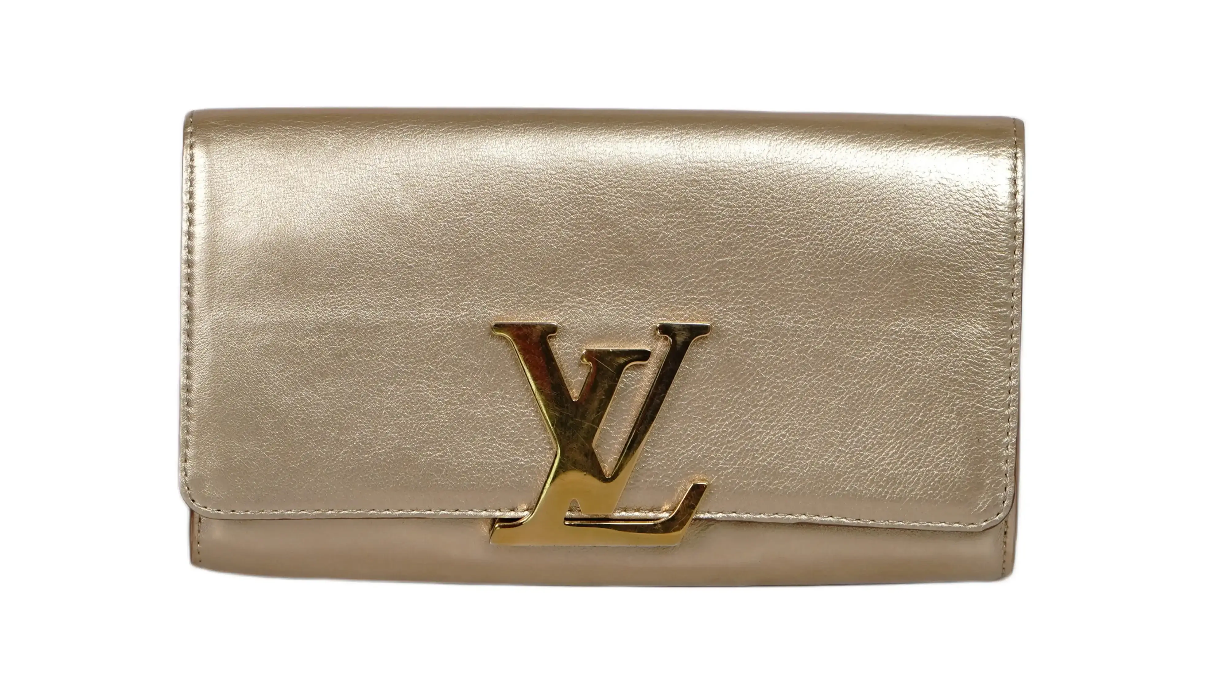 Before LV metallic colour restoration showing dull and worn finish