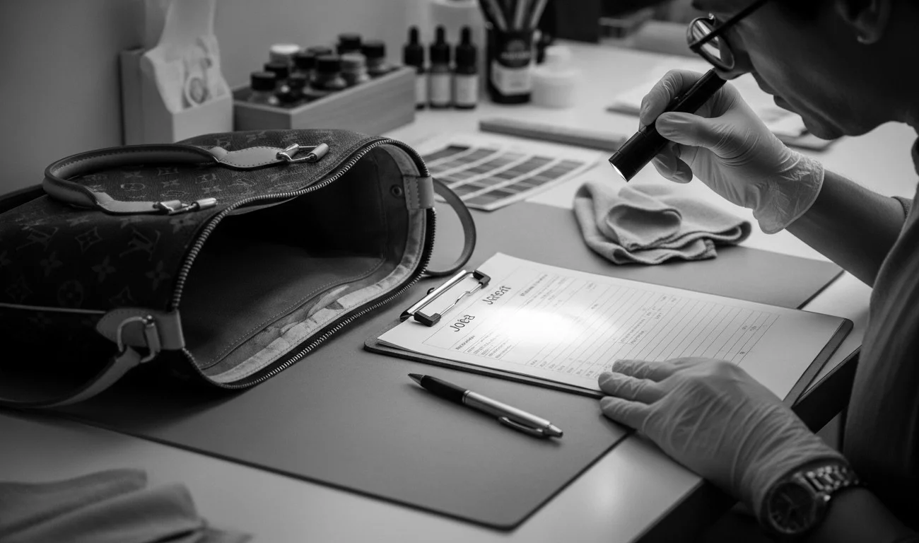 Detailed Assessment of Designer Bag Condition