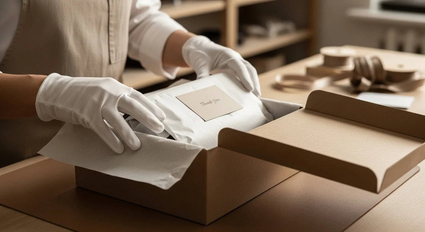 Premium Packaging and Delivery of Restored Leather Goods