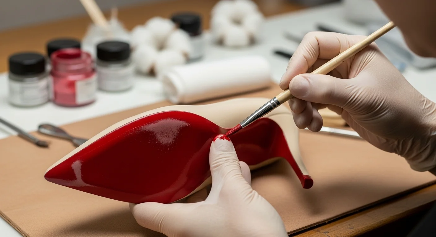 Luxury leather restoration before and after example